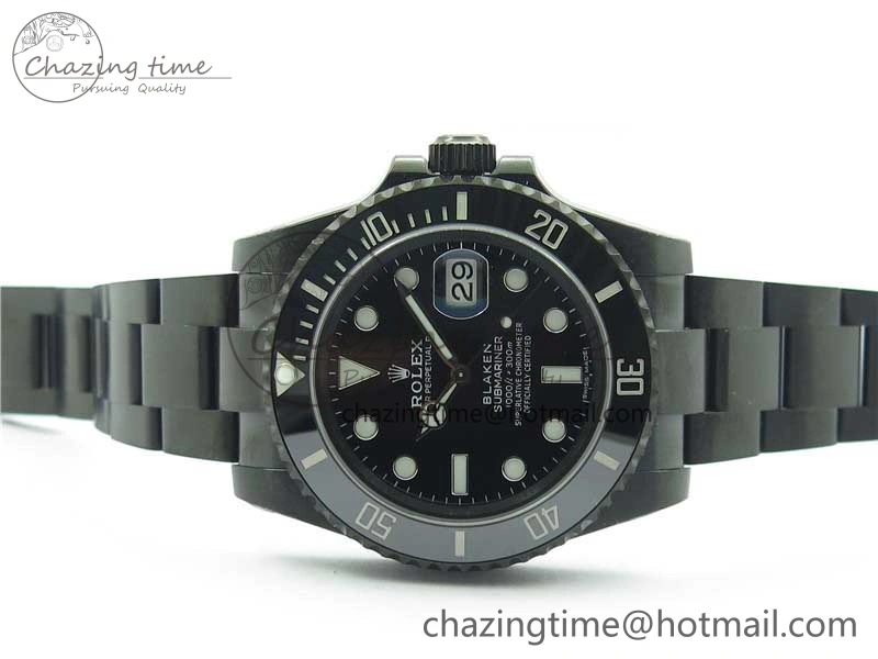 Submariner 116610 Blacken DLC Black 904L Steel V6F 1:1 Best Edition VS3135 V2