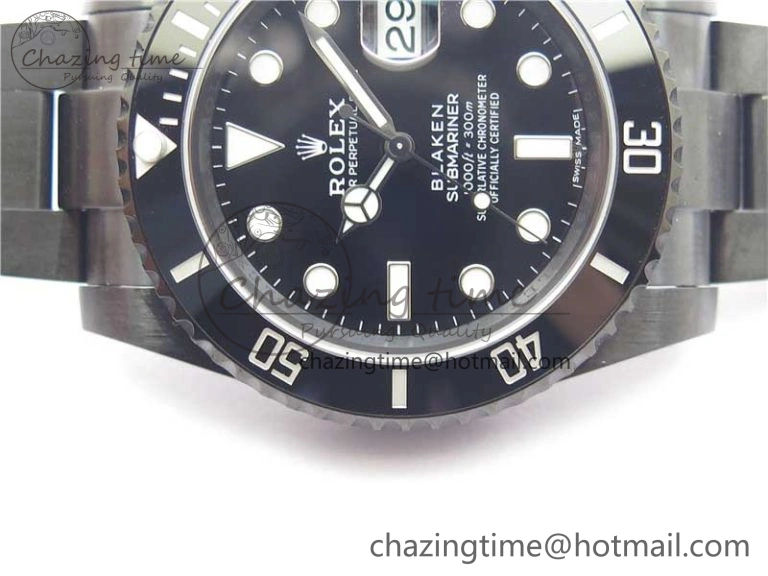 Submariner 116610 Blacken DLC Black 904L Steel V6F 1:1 Best Edition VS3135 V2