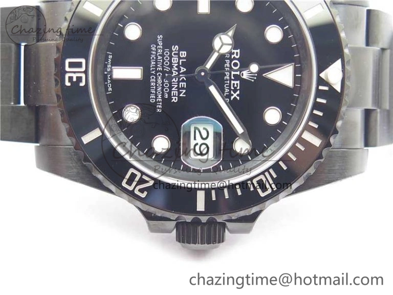 Submariner 116610 Blacken DLC Black 904L Steel V6F 1:1 Best Edition VS3135 V2