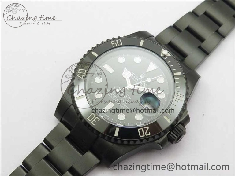 Submariner 116610 Blacken DLC Black 904L Steel V6F 1:1 Best Edition VS3135 V2