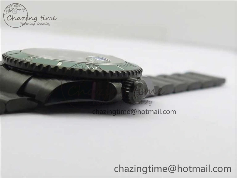 Submariner 116610 Blacken DLC Green 904L Steel V6F 1:1 Best Edition VS3135 V2
