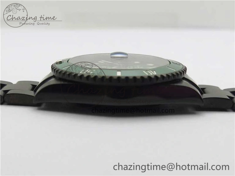 Submariner 116610 Blacken DLC Green 904L Steel V6F 1:1 Best Edition VS3135 V2