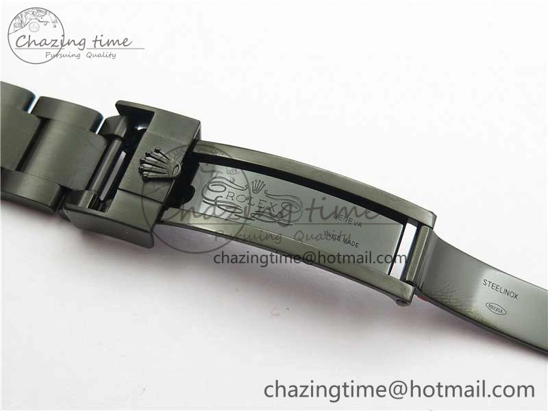 Submariner 116610 Blacken DLC Green 904L Steel V6F 1:1 Best Edition VS3135 V2