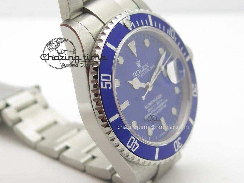 Submariner 116610 Blue Bezel Bp Best Edition On SS Bracelet Miyota 9015
