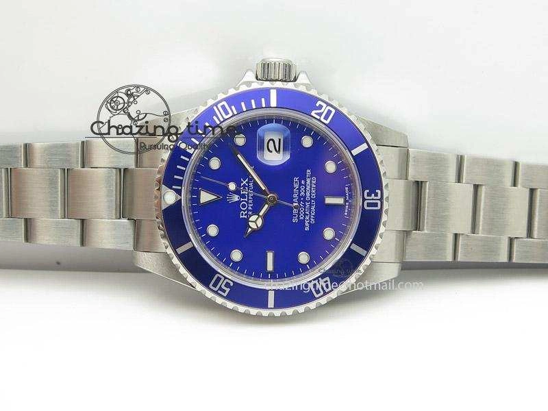 Submariner 116610 Blue Bezel Bp Best Edition On SS Bracelet Miyota 9015
