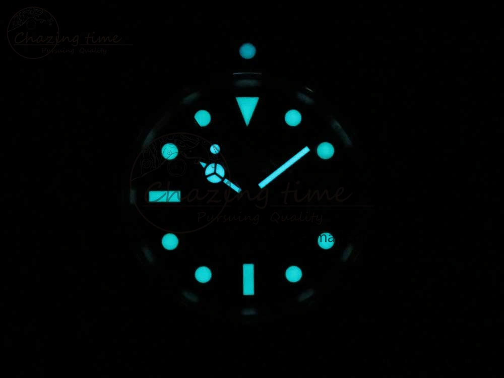 Submariner 116610 LB Black Ceramic V9F 904L 1:1 Best Edition on SS Bracelet SA3135