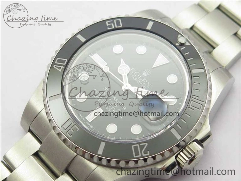 Submariner 116610 LN Black Ceramic 316L Bp Maker 1:1 Best Edition Black Dial on SS Bracelet SA3135 V2