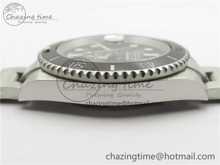 Submariner 116610 LN Black Ceramic 316L Steel Noob 1:1 Best Edition V10.5