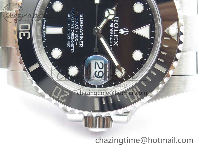 Submariner 116610 LN Black Ceramic 904L Steel RXF XF 1:1 Best Edition A2824