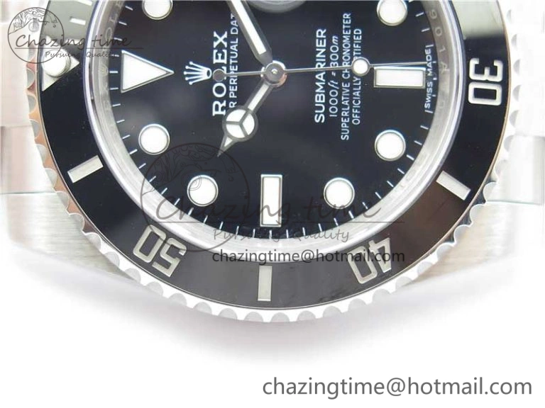 Submariner 116610 LN Black Ceramic 904L Steel V6F 1:1 Best Edition A2824