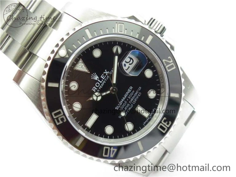 Submariner 116610 LN Black Ceramic 904L Steel V6F 1:1 Best Edition A2824