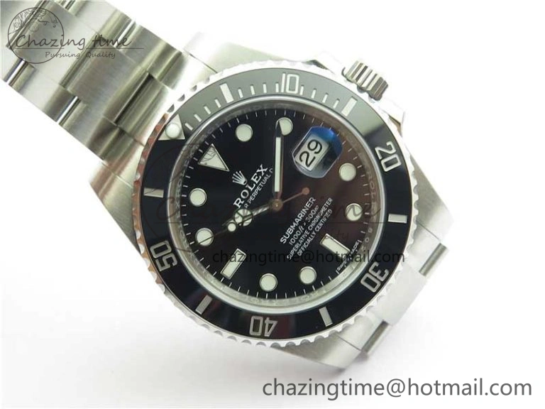 Submariner 116610 LN Black Ceramic 904L Steel V6F 1:1 Best Edition VS3135 V2