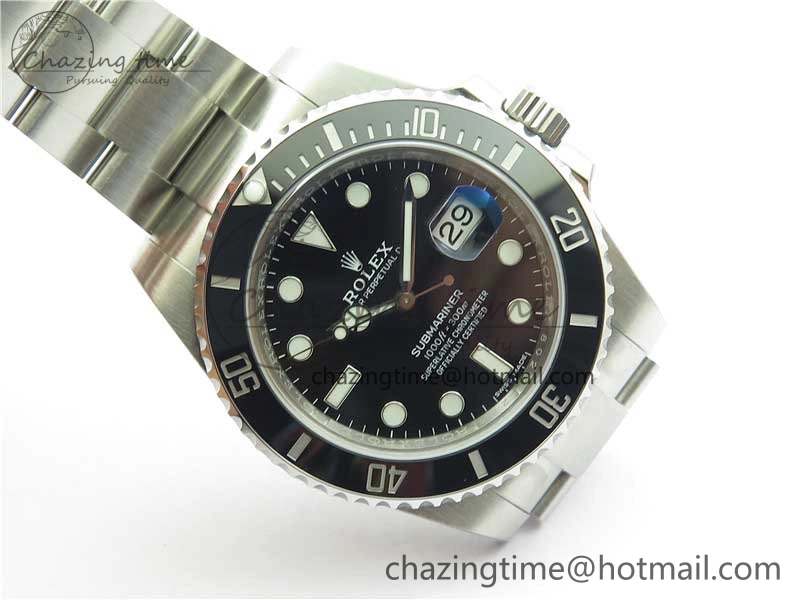 Submariner 116610 LN Black Ceramic 904L Steel V6F 1:1 Best Edition VS3135 V2