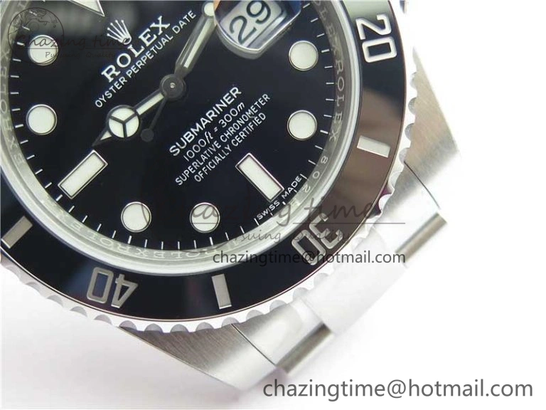 Submariner 116610 LN Black Ceramic 904L Steel V6F 1:1 Best Edition VS3135 V2