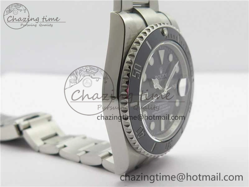 Submariner 116610 LN Black Ceramic ARF 1:1 Best Edition 904L SS Case and Bracelet A2824 V3