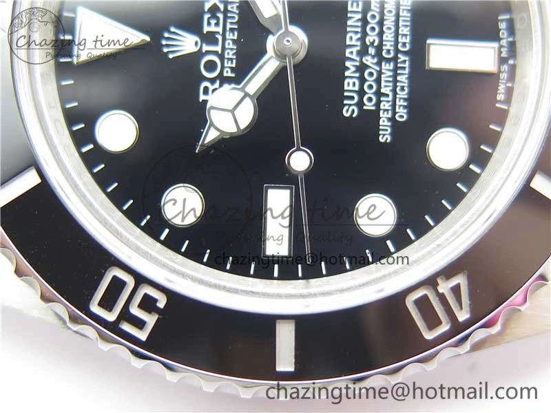 Submariner 116610 LN Black Ceramic ARF 1:1 Best Edition 904L SS Case and Bracelet A2824 V3