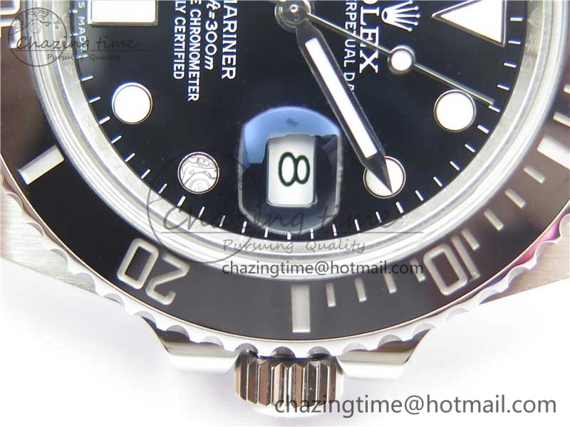 Submariner 116610 LN Black Ceramic ARF 1:1 Best Edition 904L SS Case and Bracelet A2824 V3