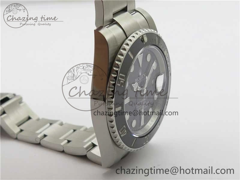 Submariner 116610 LN Black Ceramic ARF 1:1 Best Edition 904L SS Case and Bracelet A2824 V4
