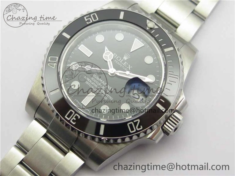 Submariner 116610 LN Black Ceramic ARF 1:1 Best Edition 904L SS Case and Bracelet SH3135 V3