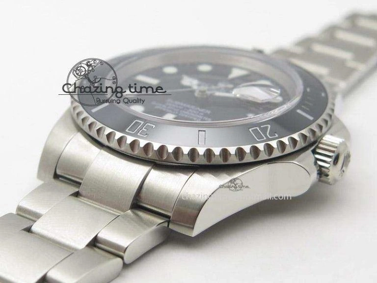 Submariner 116610 LN Black Ceramic Bp Best Edition On SS Bracelet Miyota 9015 V2