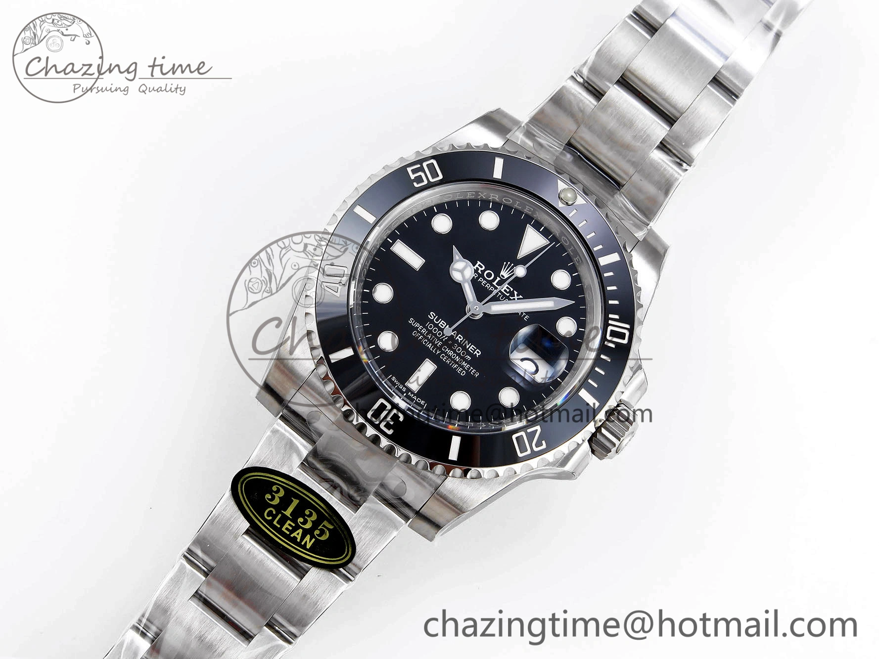 Submariner 116610 LN Black Ceramic Clean Factory 1:1 Best Edition 904L SS Case and Bracelet VS3135