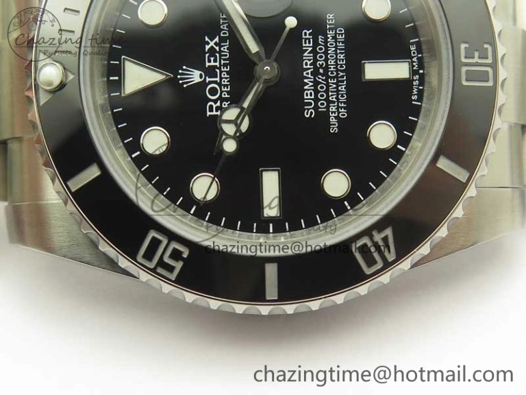 Submariner 116610 LN Black Ceramic DJF 1:1 Best Edition 904L SS Case And Bracelet SA3135
