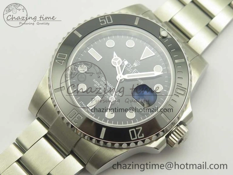 Submariner 116610 LN Black Ceramic DJF 1:1 Best Edition 904L SS Case And Bracelet SA3135