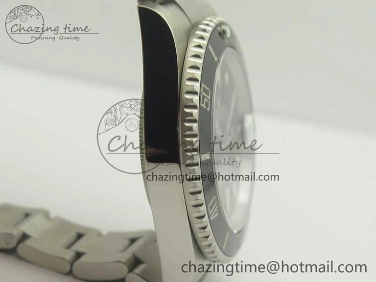 Submariner 116610 LN Black Ceramic DJF 1:1 Best Edition on SS Bracelet SA3135 ( Free R Cover)