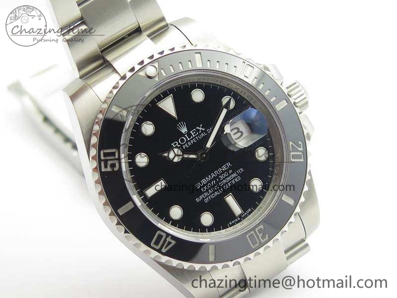 Submariner 116610 LN Black Ceramic GMF 1:1 Best Edition 904L SS Case And Bracelet SA3135