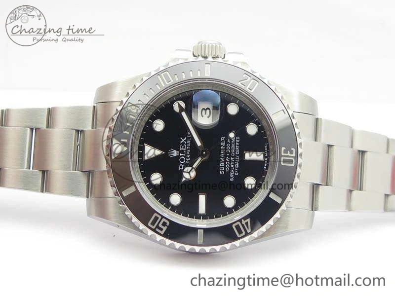 Submariner 116610 LN Black Ceramic GMF 1:1 Best Edition 904L SS Case And Bracelet SA3135