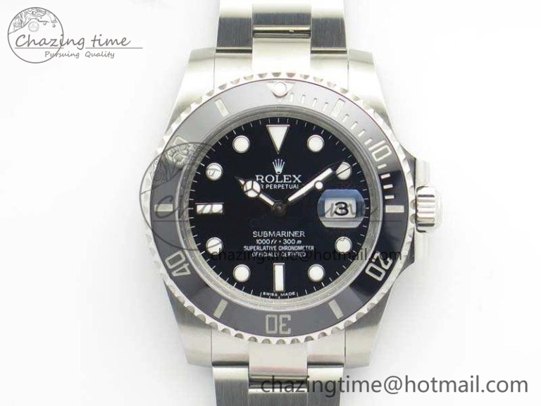 Submariner 116610 LN Black Ceramic GMF 1:1 Best Edition 904L SS Case And Bracelet SA3135