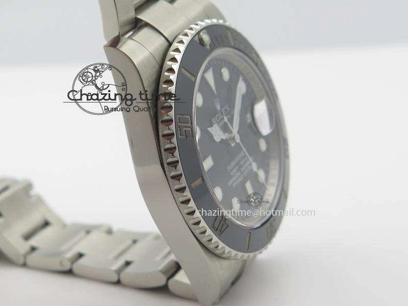 Submariner 116610 LN Black Ceramic JF 1:1 Best Edition On SS Bracelet SA3135 V3