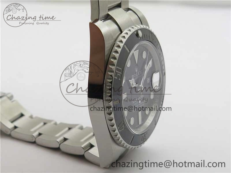 Submariner 116610 LN Black Ceramic Noob 1:1 Best Edition 904L SS Case and Bracelet A2836 V11