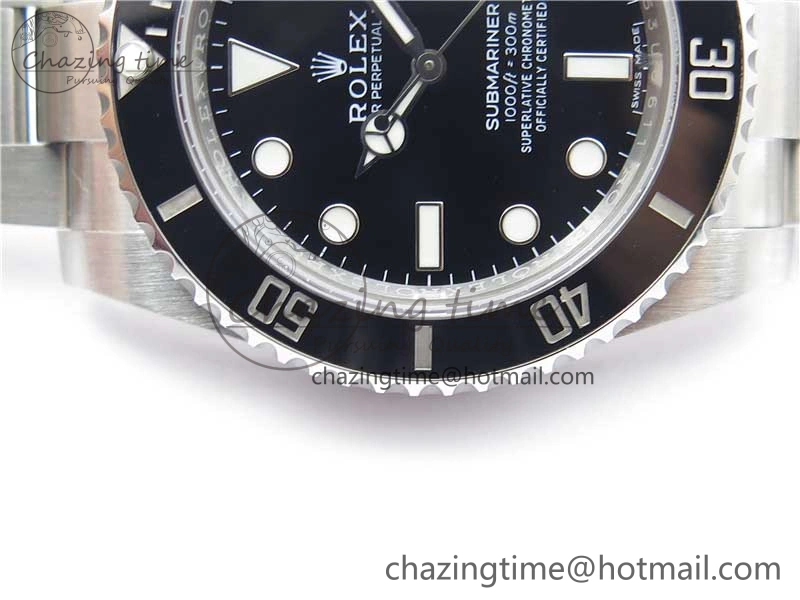 Submariner 116610 LN Black Ceramic Noob 1:1 Best Edition 904L SS Case and Bracelet A2836 V11