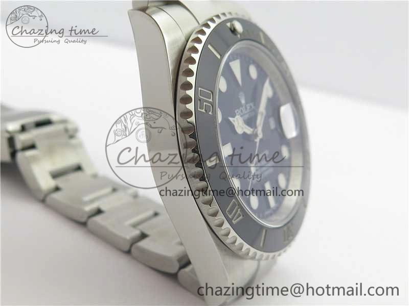 Submariner 116610 LN Black Ceramic Noob 1:1 Best Edition 904L SS Case and Bracelet SA3135 V10