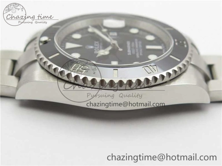Submariner 116610 LN Black Ceramic Noob 1:1 Best Edition 904L SS Case and Bracelet SA3135 V11