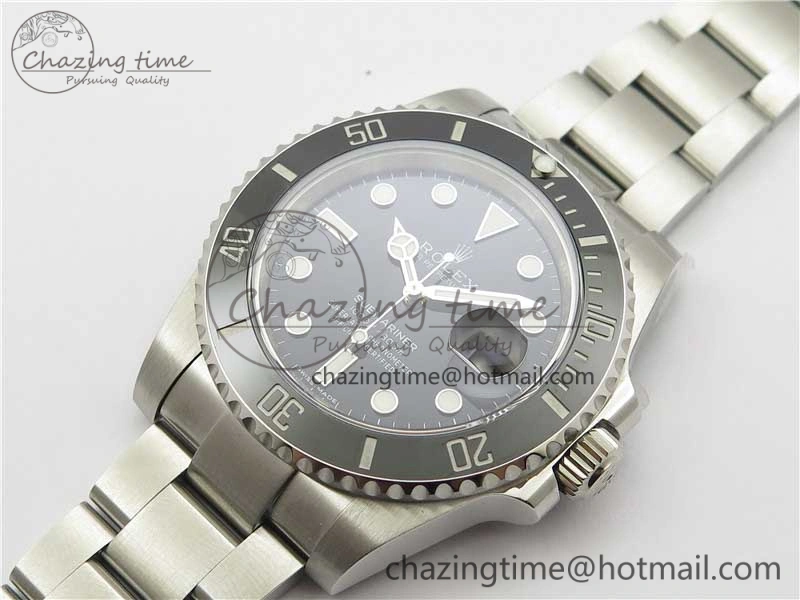 Submariner 116610 LN Black Ceramic Noob 1:1 Best Edition 904L SS Case and Bracelet SA3135 V11