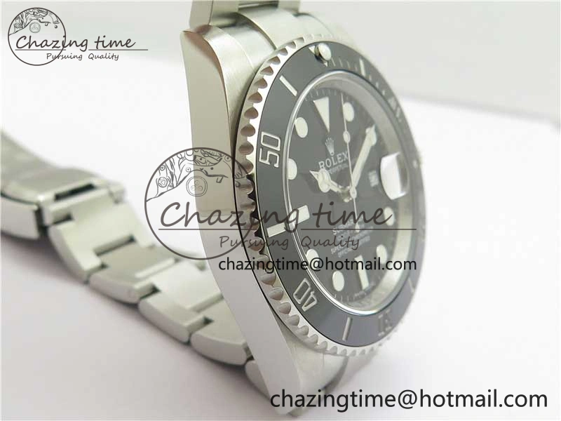 Submariner 116610 LN Black Ceramic Noob 1:1 Best Edition 904L SS Case and Bracelet VR3135 V12