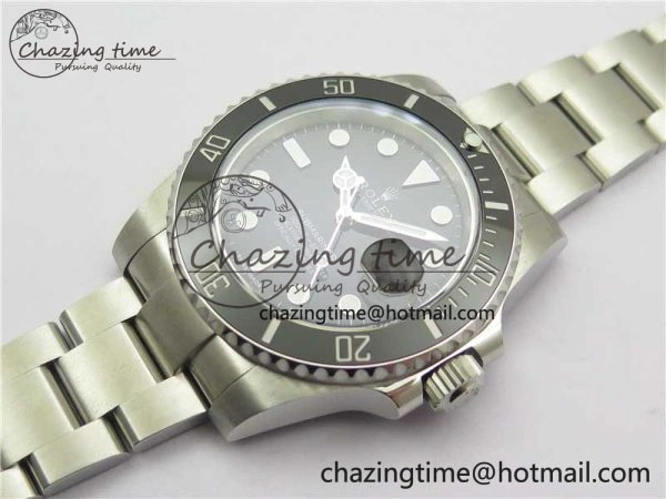 Submariner 116610 LN Black Ceramic Noob 1:1 Best Edition 904L SS Case and Bracelet VR3135 V12