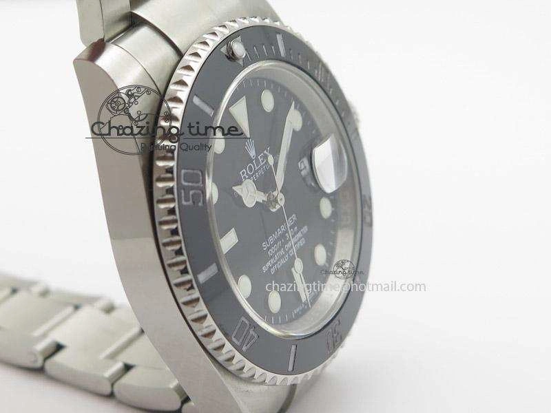 Submariner 116610 LN Black Ceramic V3 LF Best Edition A3135