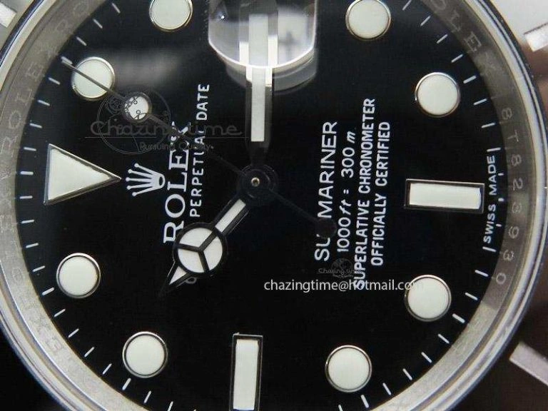 Submariner 116610 LN Black Ceramic V3 LF Best Edition A3135