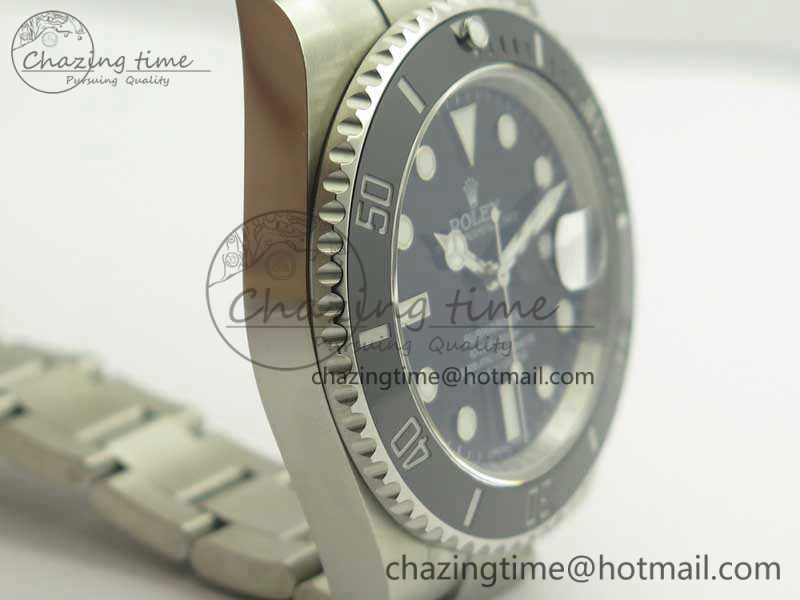 Submariner 116610 LN Black Ceramic V8s 1:1 Noob Best Edition On SS Bracelet SA3135