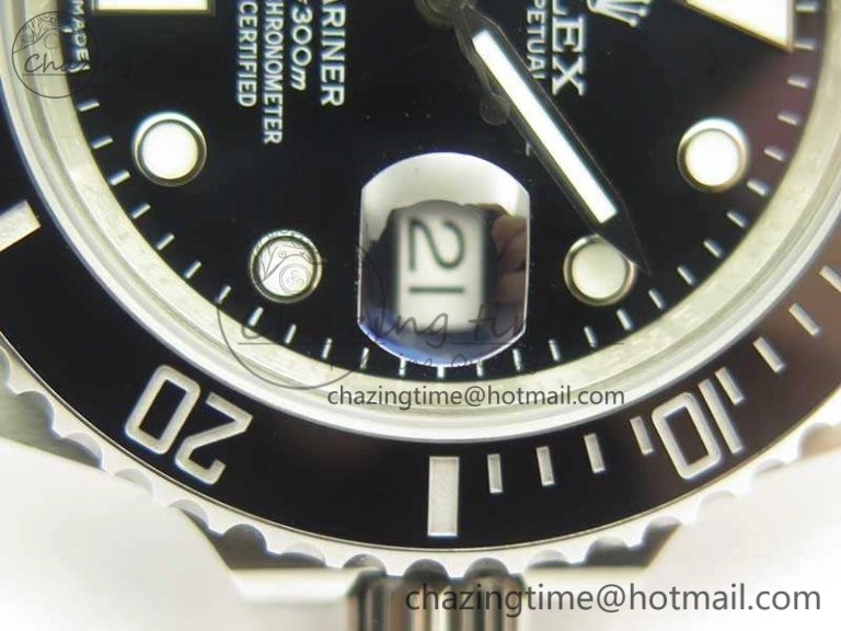 Submariner 116610 LN Black Ceramic V8s 1:1 Noob Best Edition On SS Bracelet SA3135