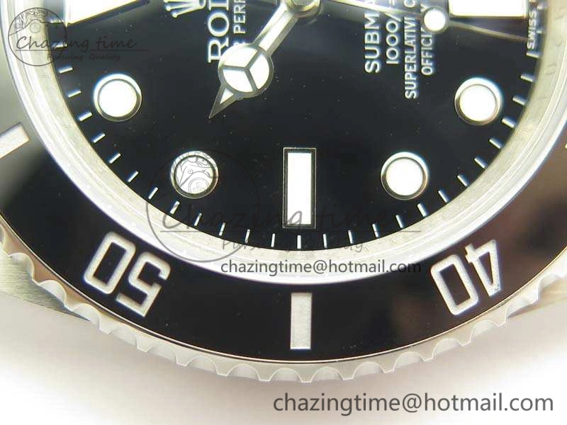 Submariner 116610 LN Black Ceramic V8s Noob Best Edition On SS Bracelet A2836
