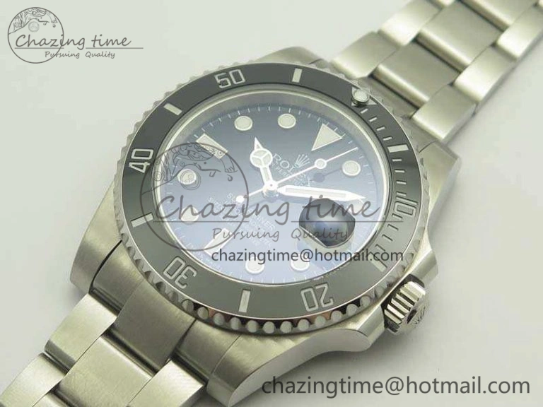 Submariner 116610 LN Black Ceramic V8s Noob Best Edition On SS Bracelet A2836