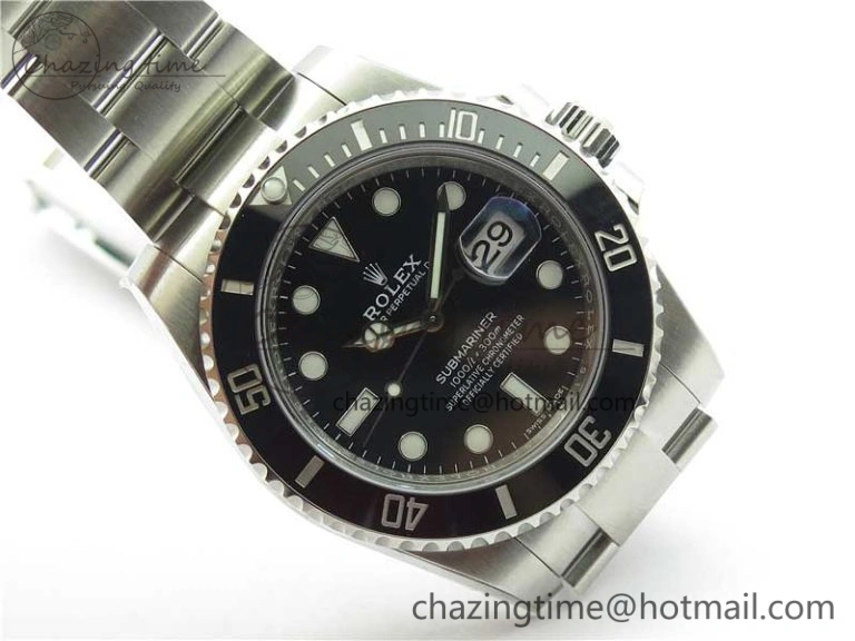 Submariner 116610 LN Black Ceramic VSF 1:1 Best Edition 904L SS Case and Bracelet VS3135