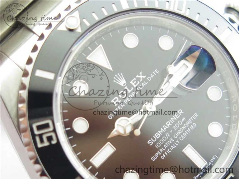 Submariner 116610 LN Black Ceramic VSF 1:1 Best Edition 904L SS Case and Bracelet VS3135