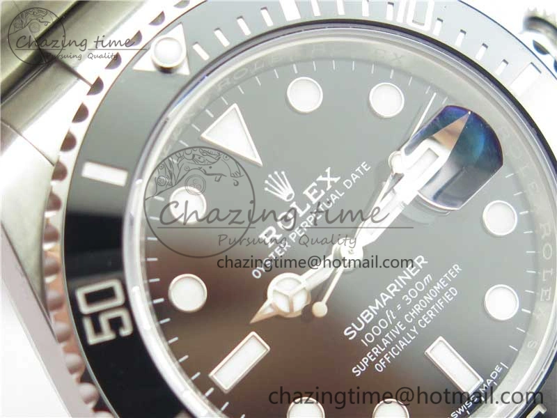 Submariner 116610 LN Black Ceramic VSF 1:1 Best Edition 904L SS Case and Bracelet VS3135