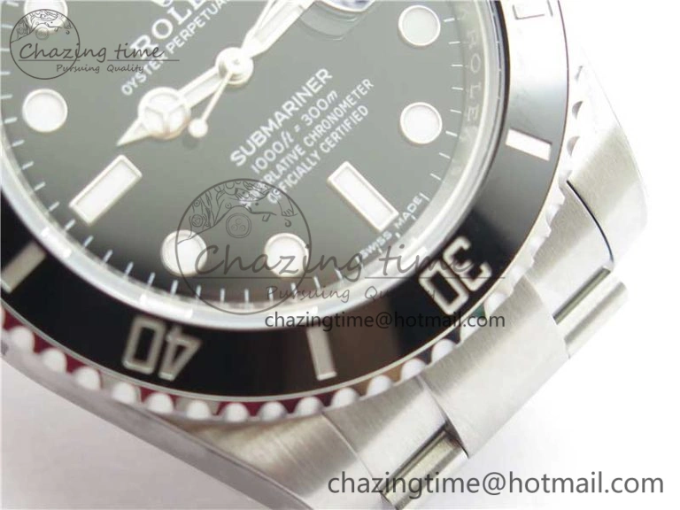 Submariner 116610 LN Black Ceramic VSF 1:1 Best Edition 904L SS Case and Bracelet VS3135