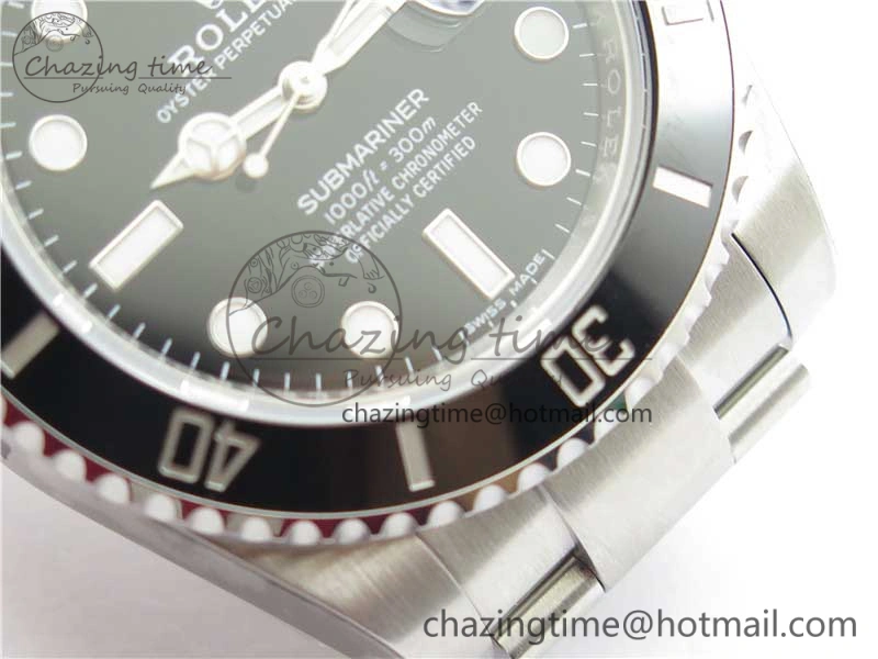 Submariner 116610 LN Black Ceramic VSF 1:1 Best Edition 904L SS Case and Bracelet VS3135